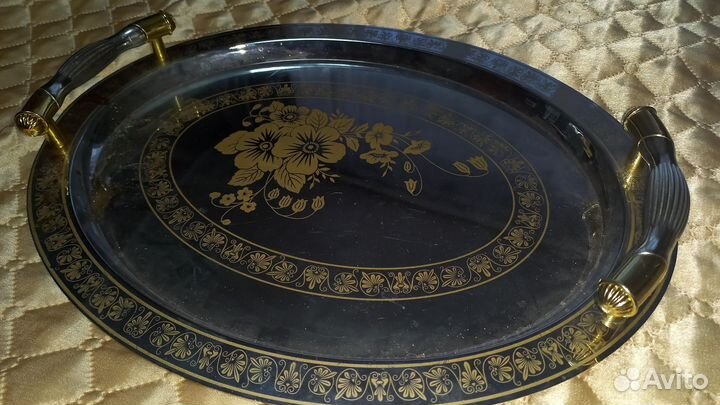 Поднос металлический из нержавеющей стали