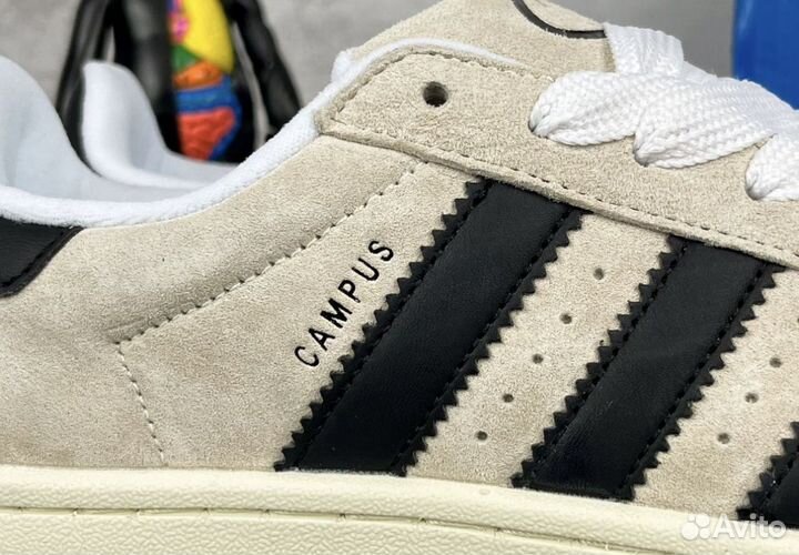 Adidas Campus 00s Crystal White Core Black