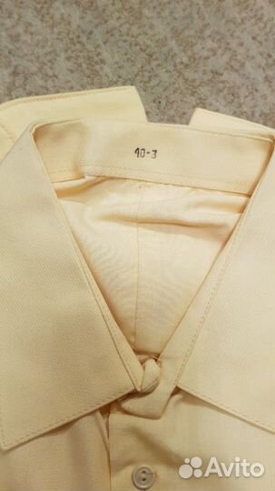 Рубашка вмф желтая