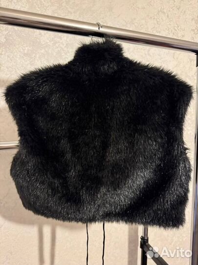 Жилетка меховая женская 44