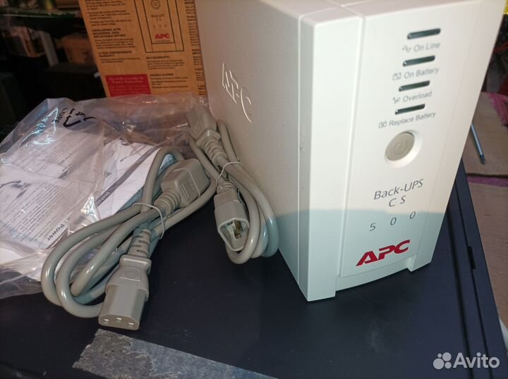 Ибп APC Back UPS CS500VA BK500EI