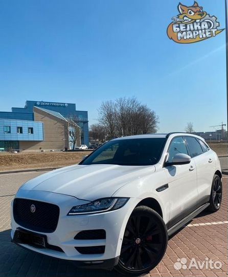 Двигатель на Jaguar F Pace