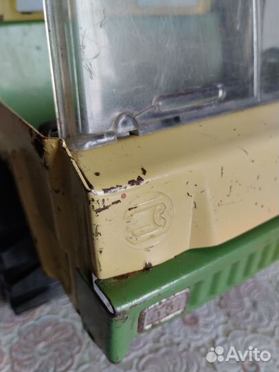 Игрушка машинка железная СССР