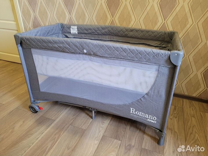 Новая детская складная кроватка манеж