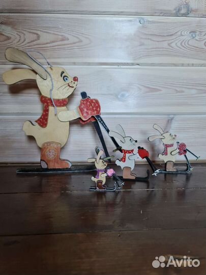 Заяц новогодняя игрушка