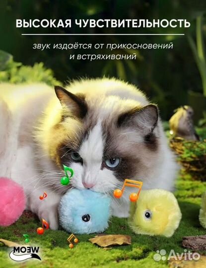 Интерактивные игрушки для кошек