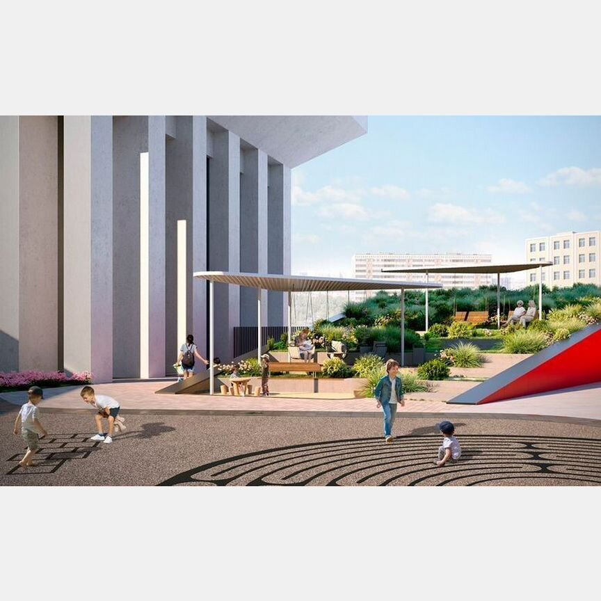 2-к. квартира, 61,3 м², 5/49 эт.