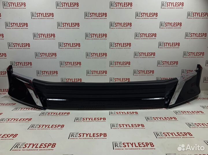 Губа на бампер Toyota Land Cruiser 200 Executive