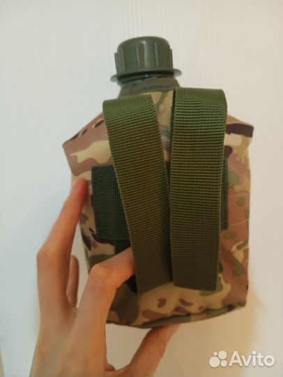 Военная фляга в чехле