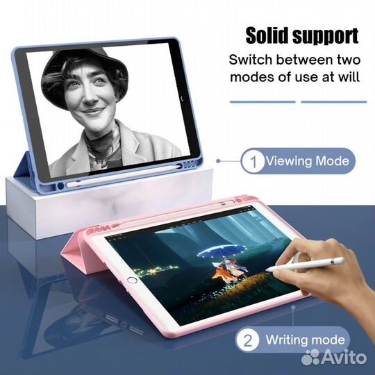 Чехол для iPad 9,7 (2017, 2018) новый