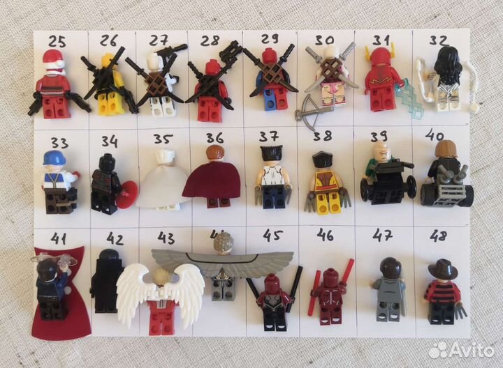 Lego Marvel DC Super heroes минифигурки фигурки