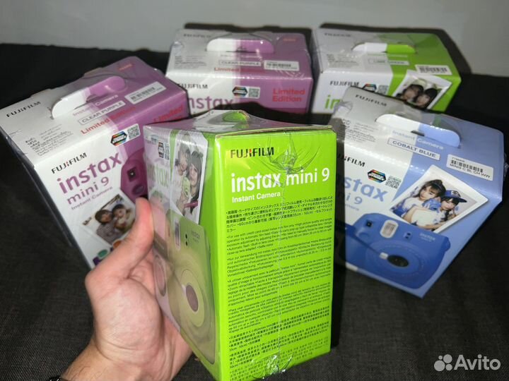 Fujifilm instax mini 9 новые + альбом в подарок