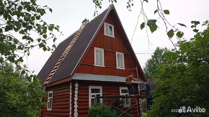 Ремонт кровли крыши дома