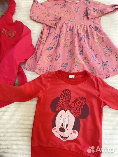 Детские вещи пакетом на девочку