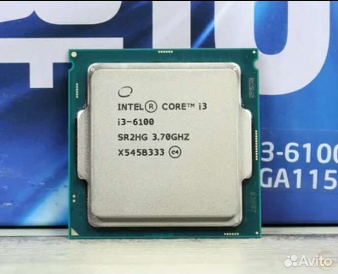 Intel core i3-6100