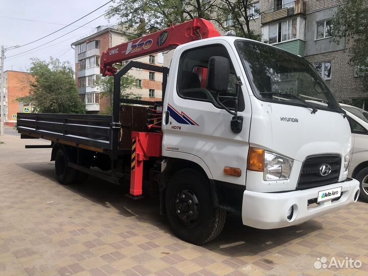 Hyundai HD78 с КМУ, 2010