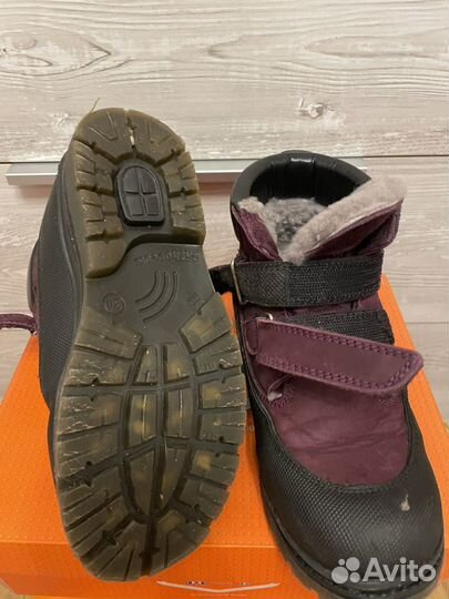 Ботинки зимние для девочки 34