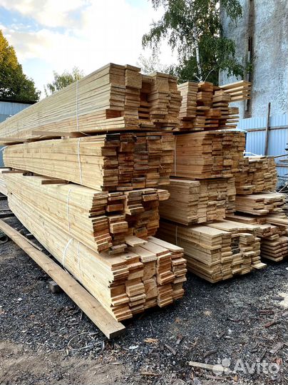 Брус обрезной 100х100х6000мм ГОСТ