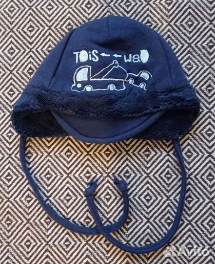 4 шапка на мальчика 0-1г