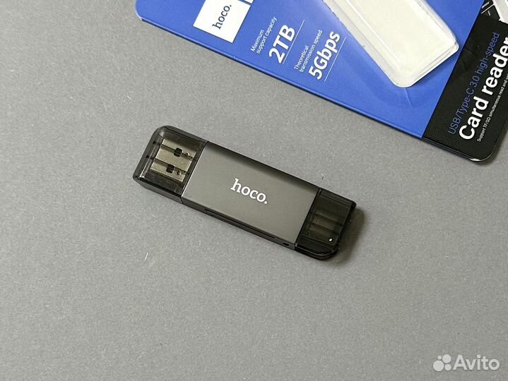 Картридер USB + Type-C