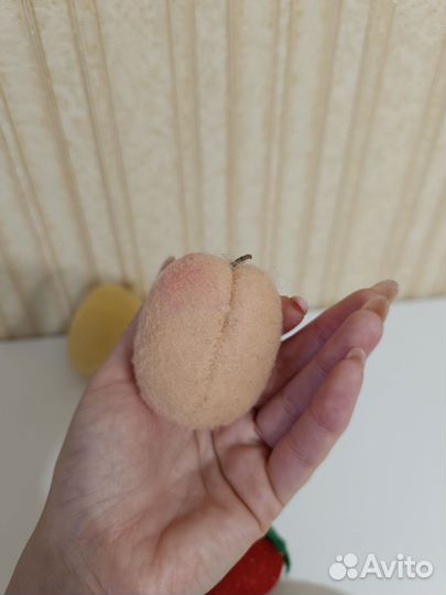 Фрукты из фетра