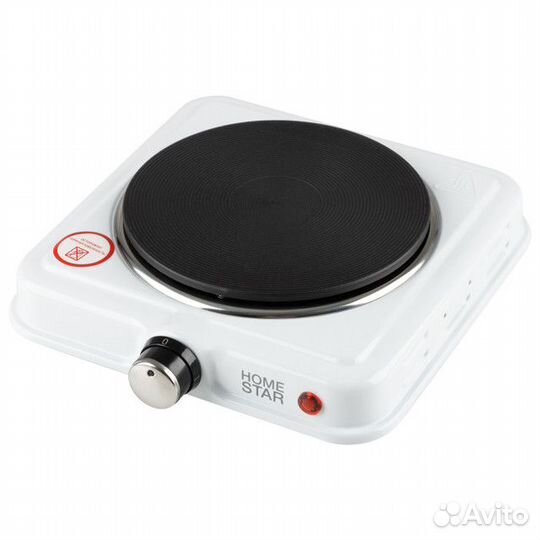 Плитка электрическая homestar HS-1108 1000Вт 1 кон