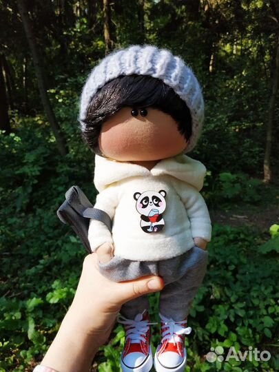 Кукла мальчик ручной работы