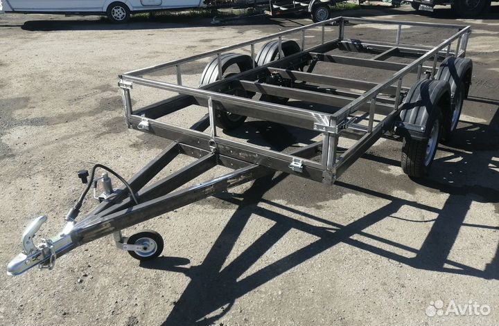 Прицеп новый двухосный, с птс