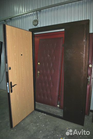 Входные двери с отделкой порошок+ламинат за 24 час