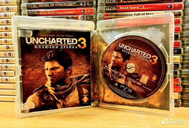 Uncharted 3 Издание Игра Года PS3 PlayStation 3