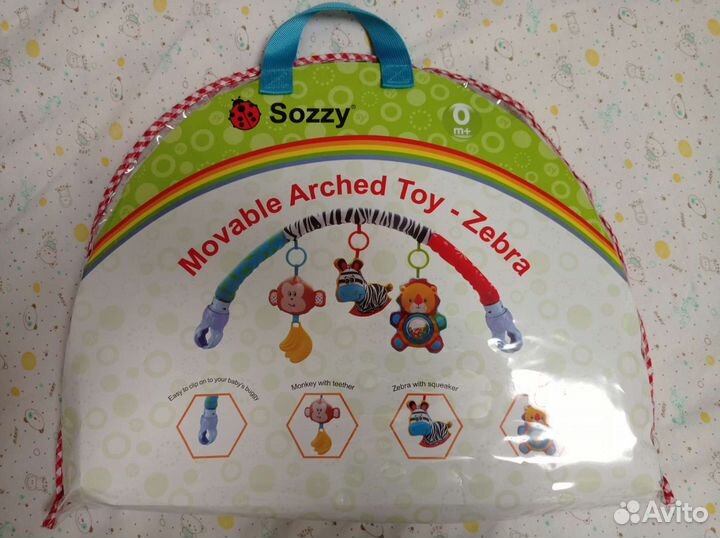 Игрушки на кровать, коляску и много другого