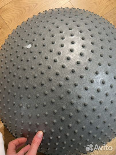 Мяч полумассажный фитбол starfit 65