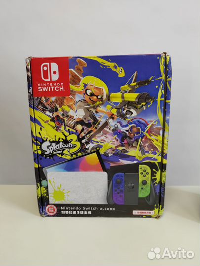Консоль Nintendo Switch Oled Splatoon 3 Edition