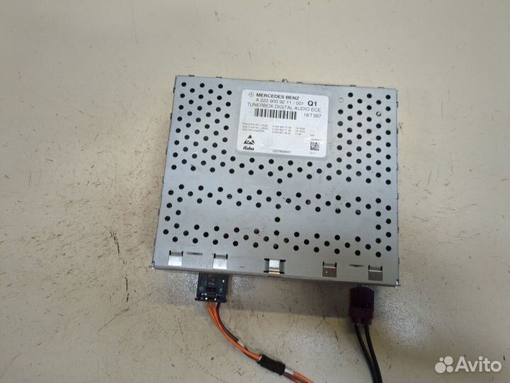 Блок управления радиоприемником Mercedes GLE W166