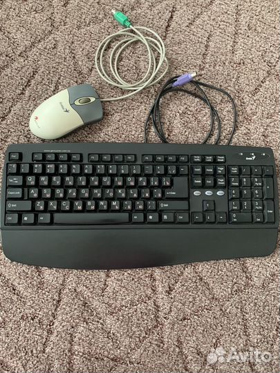 Клавиатура и компьютерная мышь Genius