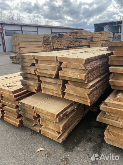 Продам необрезную доску лиственницы 0-2 сорт