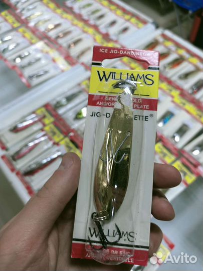Блесна колебалка Williams Ice Jig J60 14г
