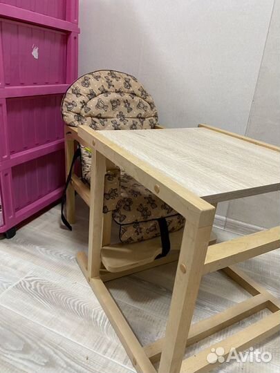Стульчик для кормления трансформер