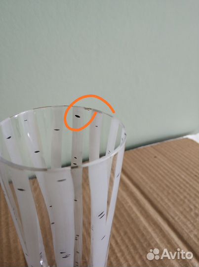 Стакан березки есть скол