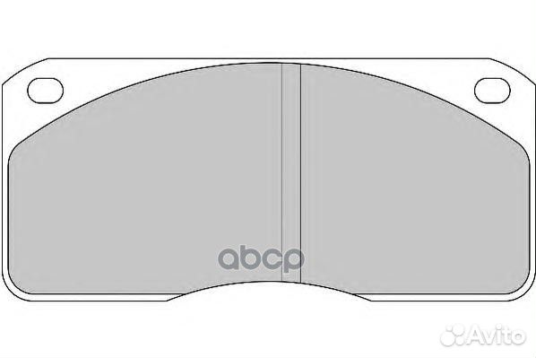 Колодки дисковые 175.4x78x22 без р/к Volvo FL4