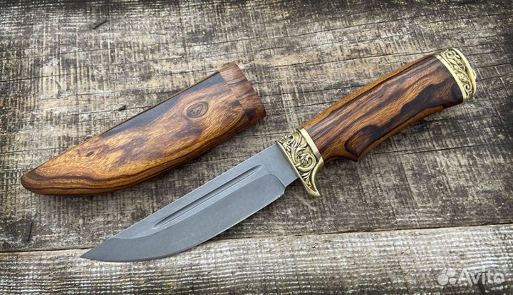 Универсальный нож Тигр из кованой стали PGK