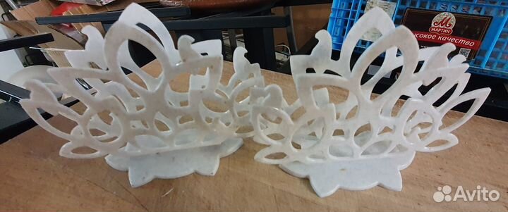 Столовые приборы, шампуры, подносы б/у