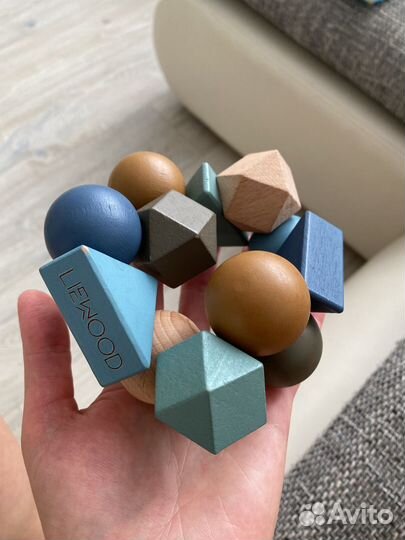 Погремушка liewood Anna Анна деревянная