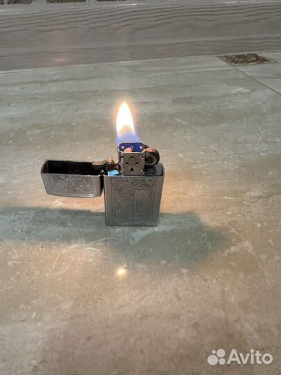 Зажигалка zippo бу