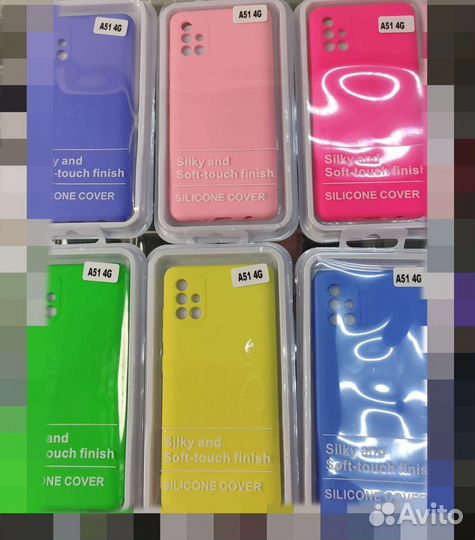 Чехол накладка Samsung Galaxy A51силиконовый