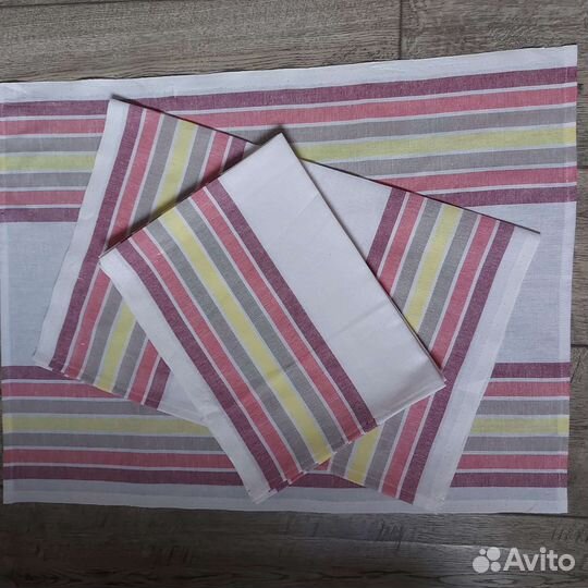 Полотенца лен