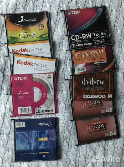 Чистые диски (болванки)