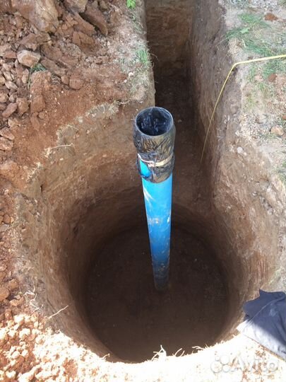 Сливная яма Копка Септик Под ключ Земельные работы