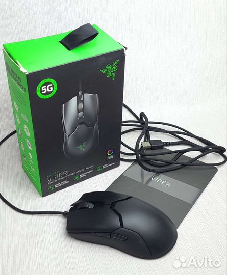 Мышь razer Viper - Ambidextrous Wired Gaming Mouse