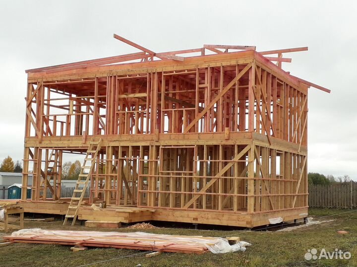 Строительство каркасных домов под ключ